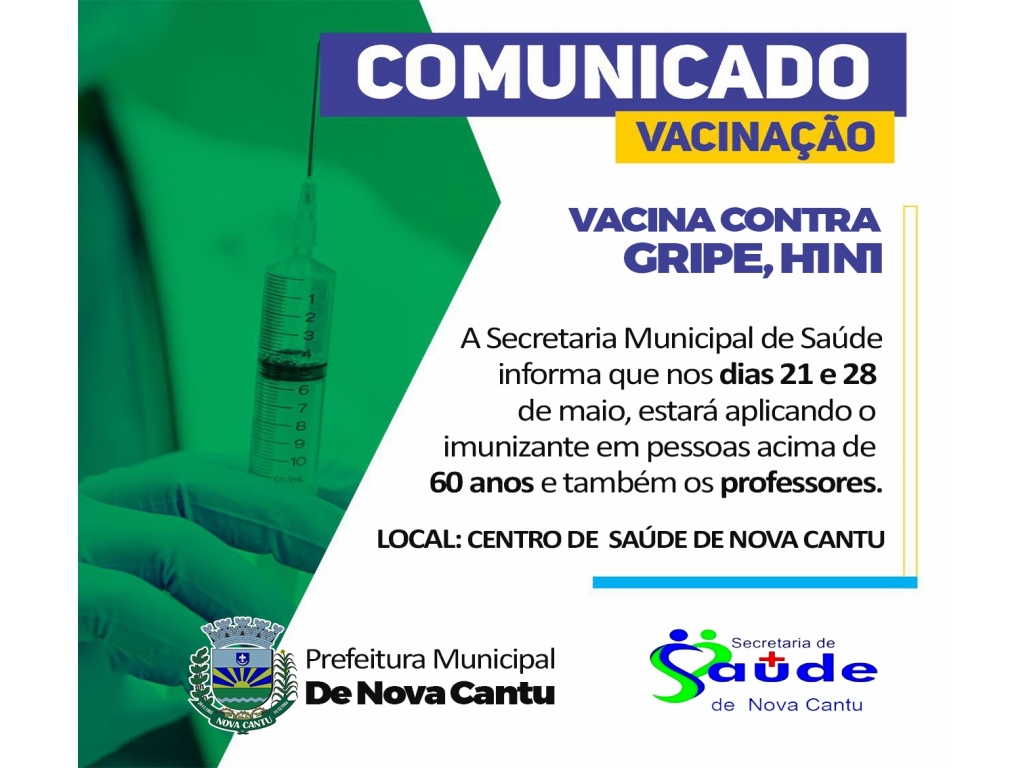 VACINAÇÃO CONTRA GRIPE H1N1 - Galeria de Imagens