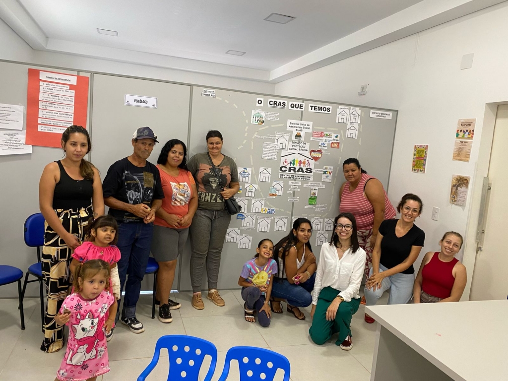 CRAS REALIZA ENCONTRO COM FAMÍLIAS DO PAIF - Galeria de Imagens