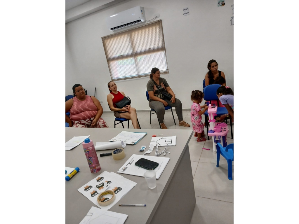 CRAS REALIZA ENCONTRO COM FAMÍLIAS DO PAIF - Galeria de Imagens