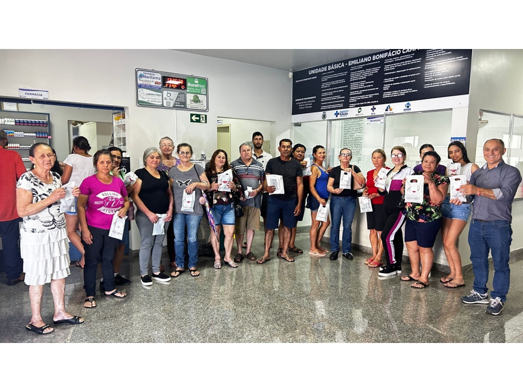 Nova Cantu entrega mais 47 óculos gratuitos aos pacientes - Galeria de Imagens